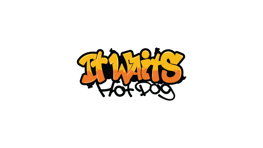 It Wains Hot Dog logo