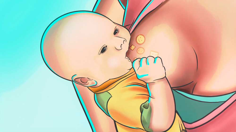 UNICEF natural nutrition — digital illustration and animation by Scribble